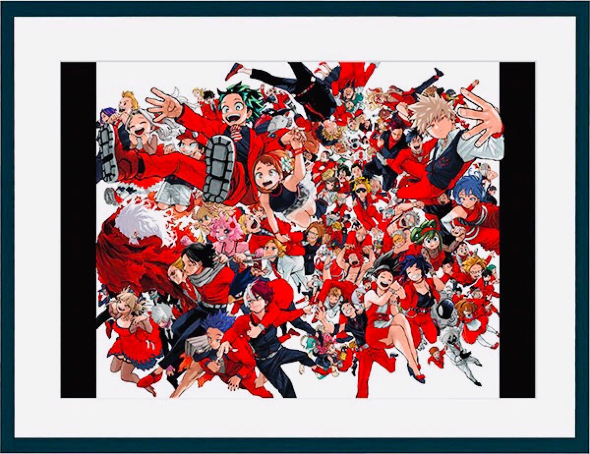 僕のヒーローアカデミア 額装高精細デジタルカラー 複製原画 ヒロアカ