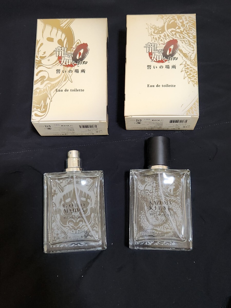 龍が如く0 桐生一馬 香水 フレグランス 名刺付き Fitsコラボ Amazon