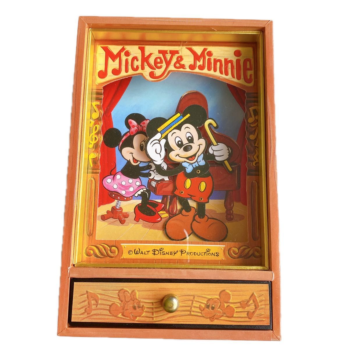 希少レア ミッキーマウス ヴィンテージ オルゴール 昭和レトロ 希少
