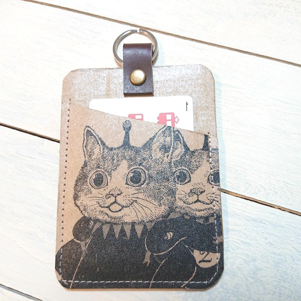 ヒグチユウコ ボリス雑貨店 ギュスターブくん パスケース カードケース