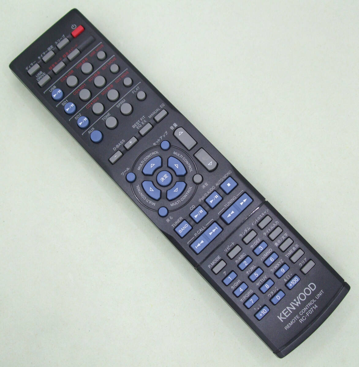 送料無料 KENWOOD ケンウッド UD-E77WSD RD-UDE77 純正 リモコン RC