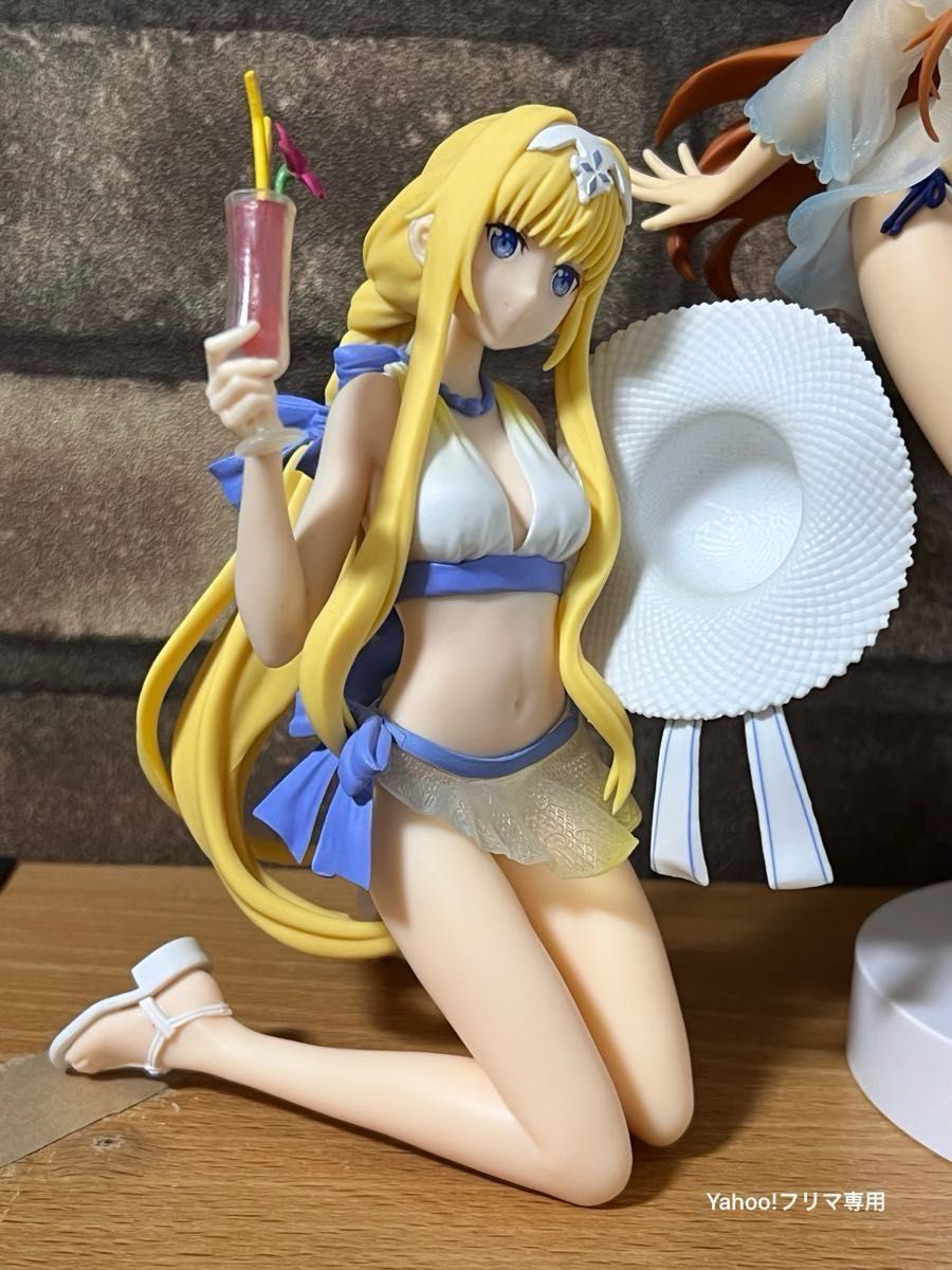 ソードアート・オンライン SAO 水着フィギュア 3体セット アスナ