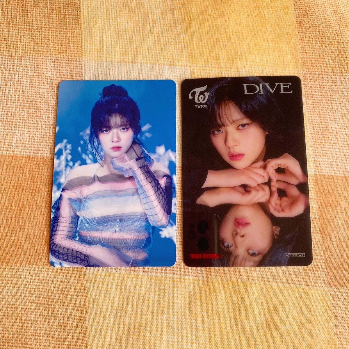 TWICE ジョンヨン DIVE アルバム トレカ 通常盤 タワレコ セット