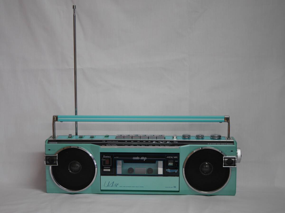 SANYO(サンヨー) MR-U4SF ステレオラジオカセット ◇ラジオOK 昭和