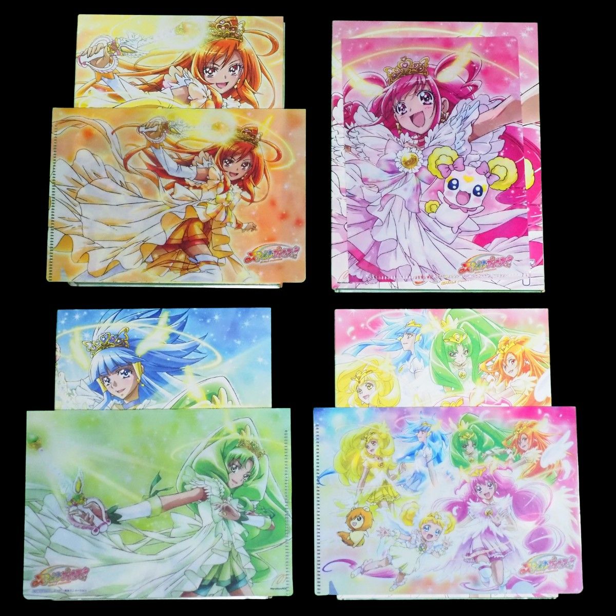 スマイルプリキュア Blu-ray vol1-4 全4巻セット クリアファイル付き