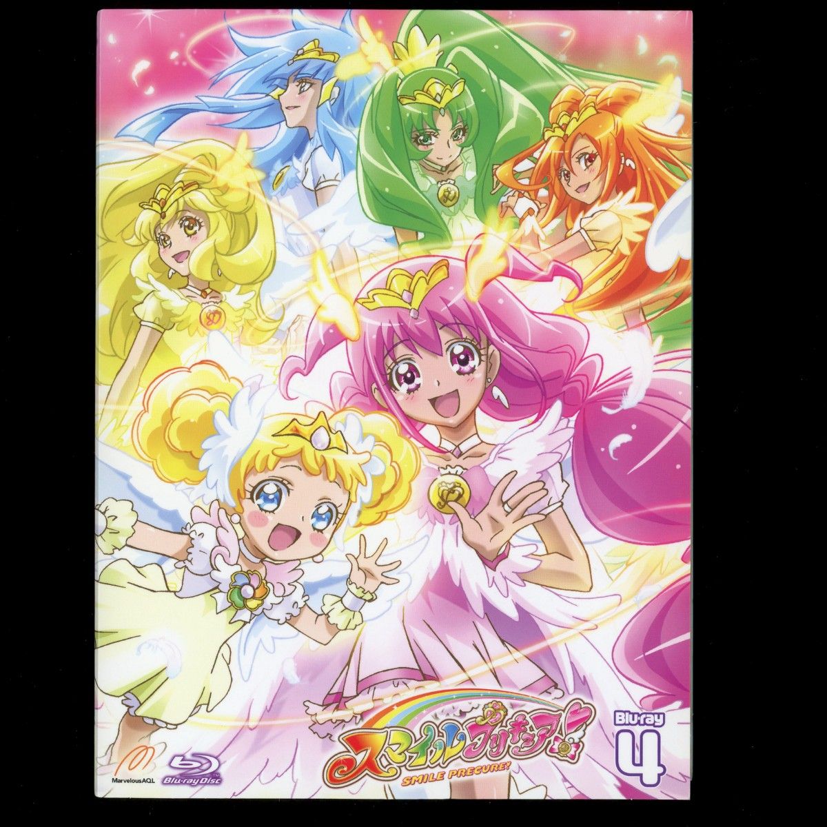 スマイルプリキュア Blu-ray vol1-4 全4巻セット クリアファイル付き