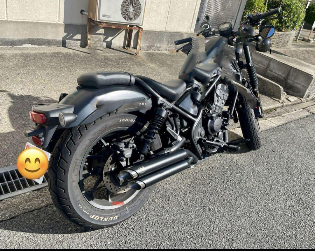 新型レブル250 （2023年式モデル）マフラーgem speed製 （V4音調整済