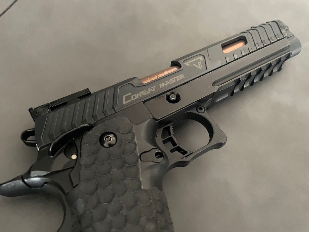 APS製 樹脂スライド ハイキャパ TTI コンバットマスター 2011 ガスガン