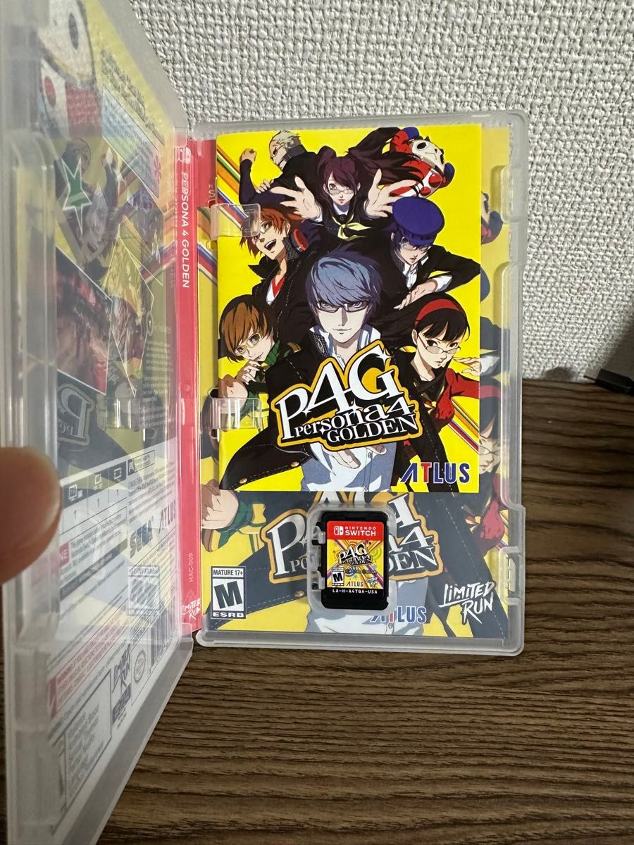 ペルソナ4 ザ・ゴールデン Switch 英語/北米版 persona4 P4G｜Yahoo