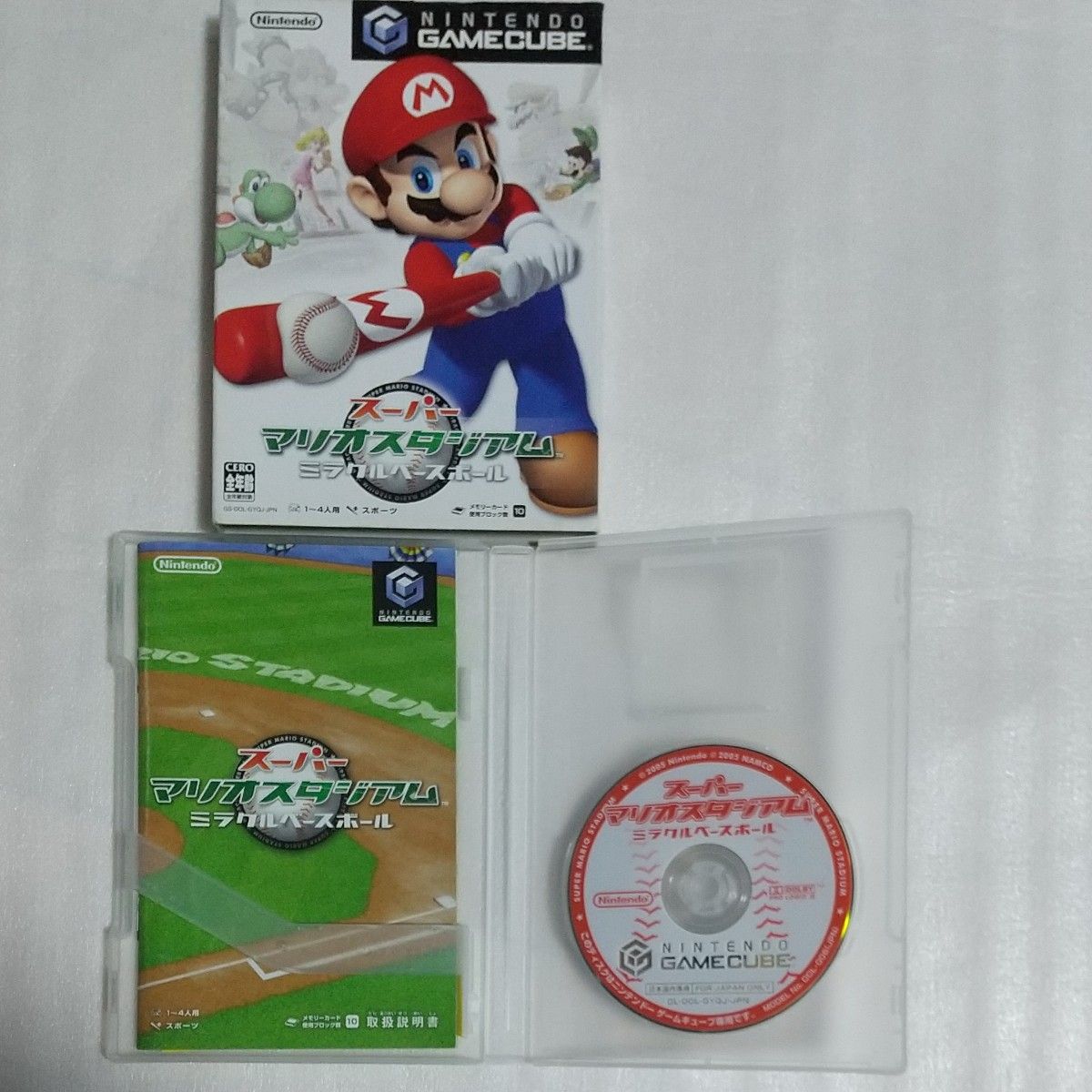 スーパーマリオスタジアム ミラクルベースボール ゲームキューブ
