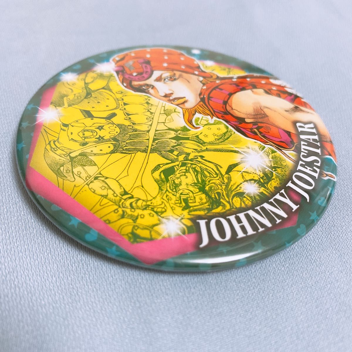 希少】ジョジョ展 HEROES缶バッジ ジョニィ・ジョースター ジョジョ
