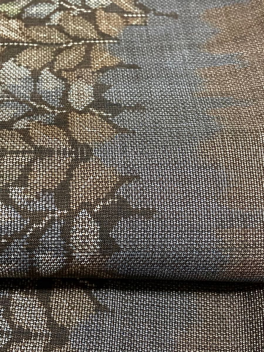 本場大島紬 経緯絣 9マルキ 小紋 正絹 縦縞 花葉文 美品 イ4501｜Yahoo