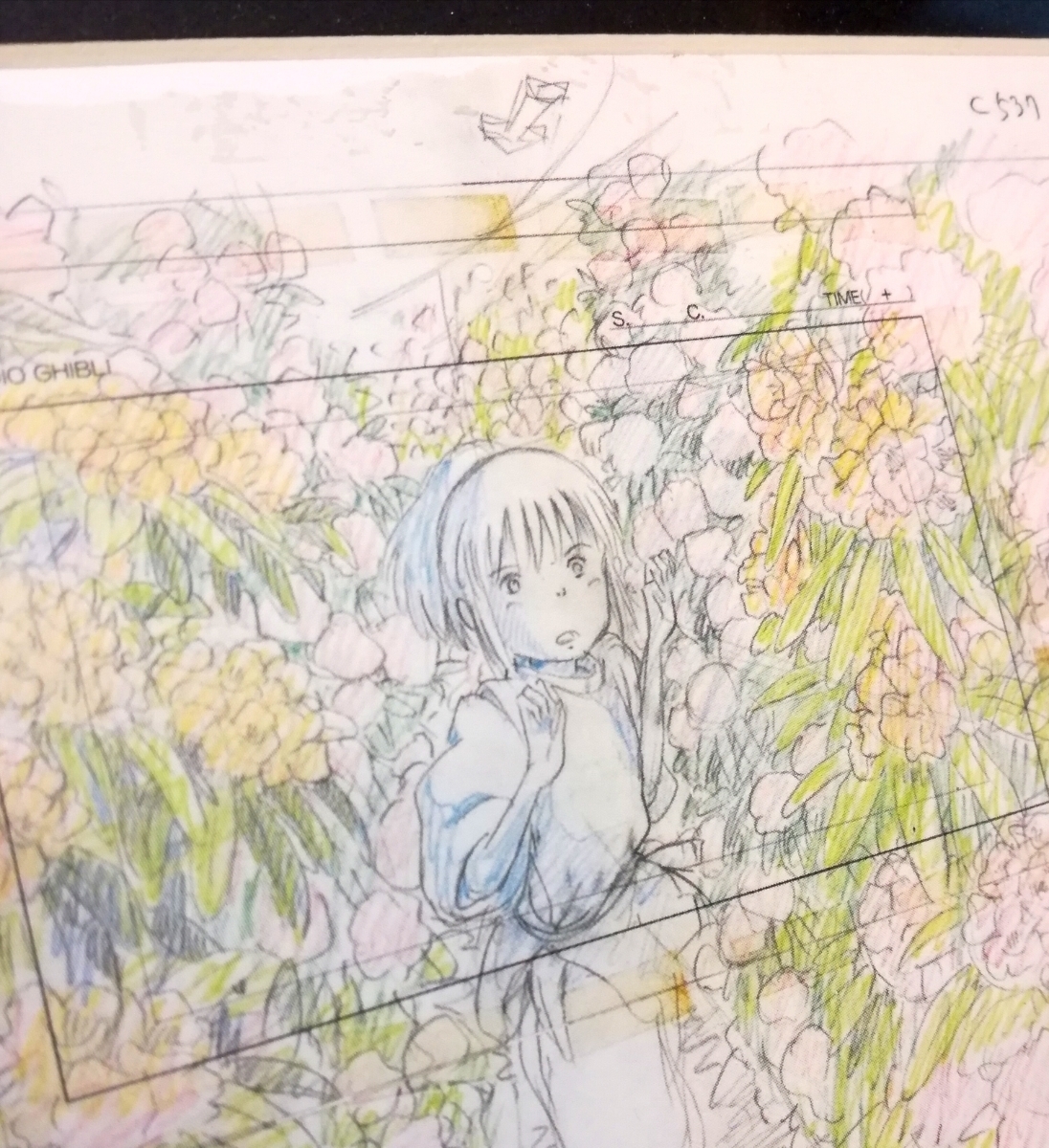 超レア スタジオジブリ 千と千尋の神隠し【非売品】レイアウト展【限定