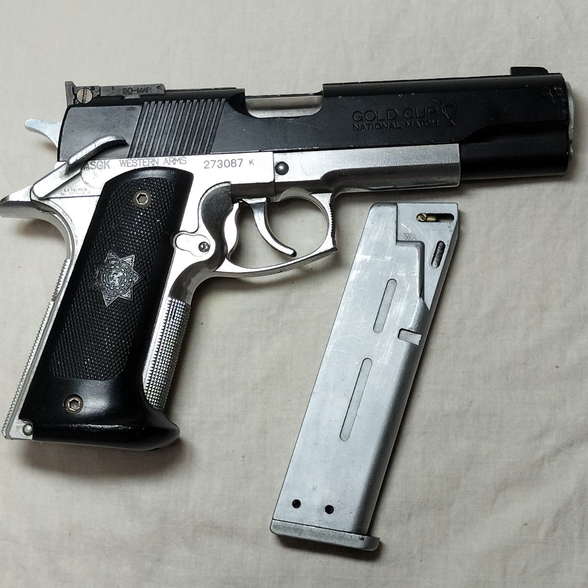 ウエスタンアームズ コルト ガバメント コンバットコマンダー ガスガン