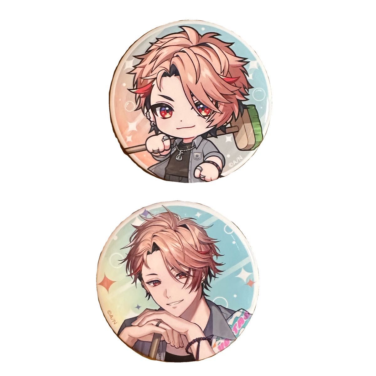 缶バッジ にじさんじ voltaction まねきねこ セラフ・ダズルガーデン