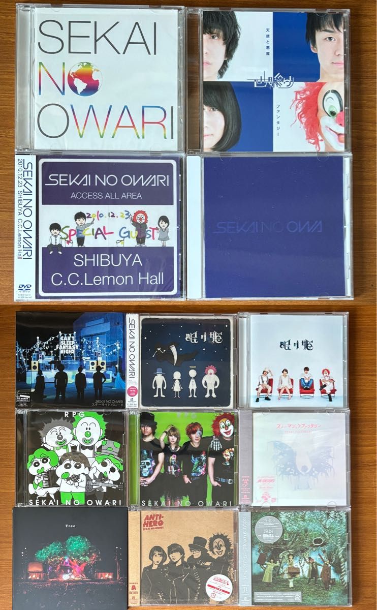 SEKAI NO OWARI CD セット｜Yahoo!フリマ（旧PayPayフリマ）