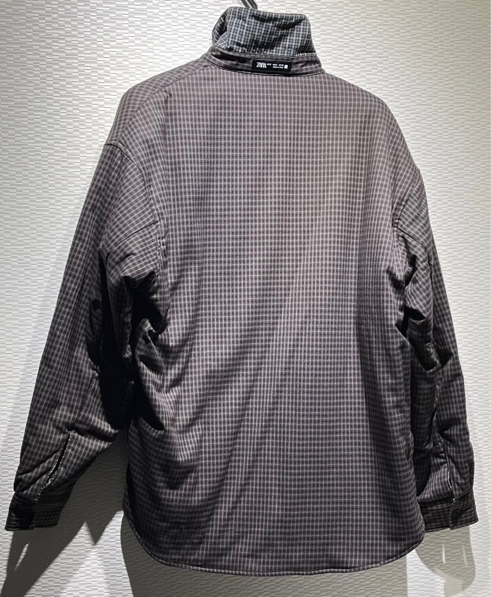 ZARA ザラ リバーシブル チェック ジャケット 長袖 未使用 タグ付き