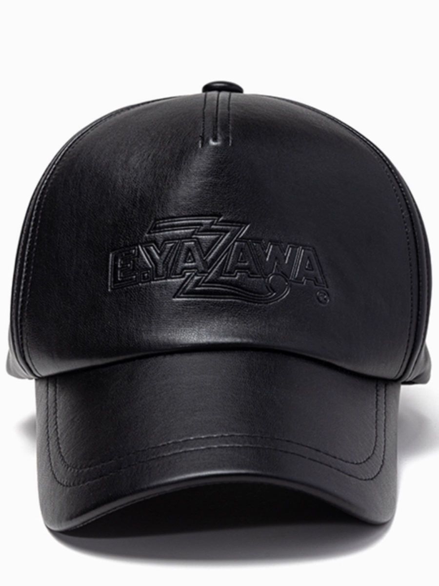 矢沢永吉 レザーキャップ (ロゴ) フリーサイズ｜Yahoo!フリマ（旧