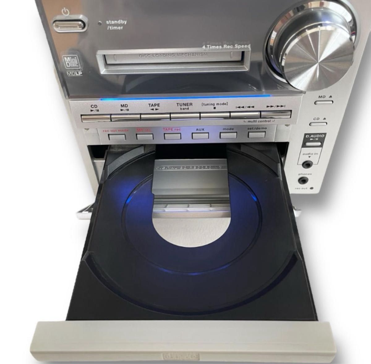 動作確認済み】ケンウッド システムコンポ SV-3MD CD/MD/カセット