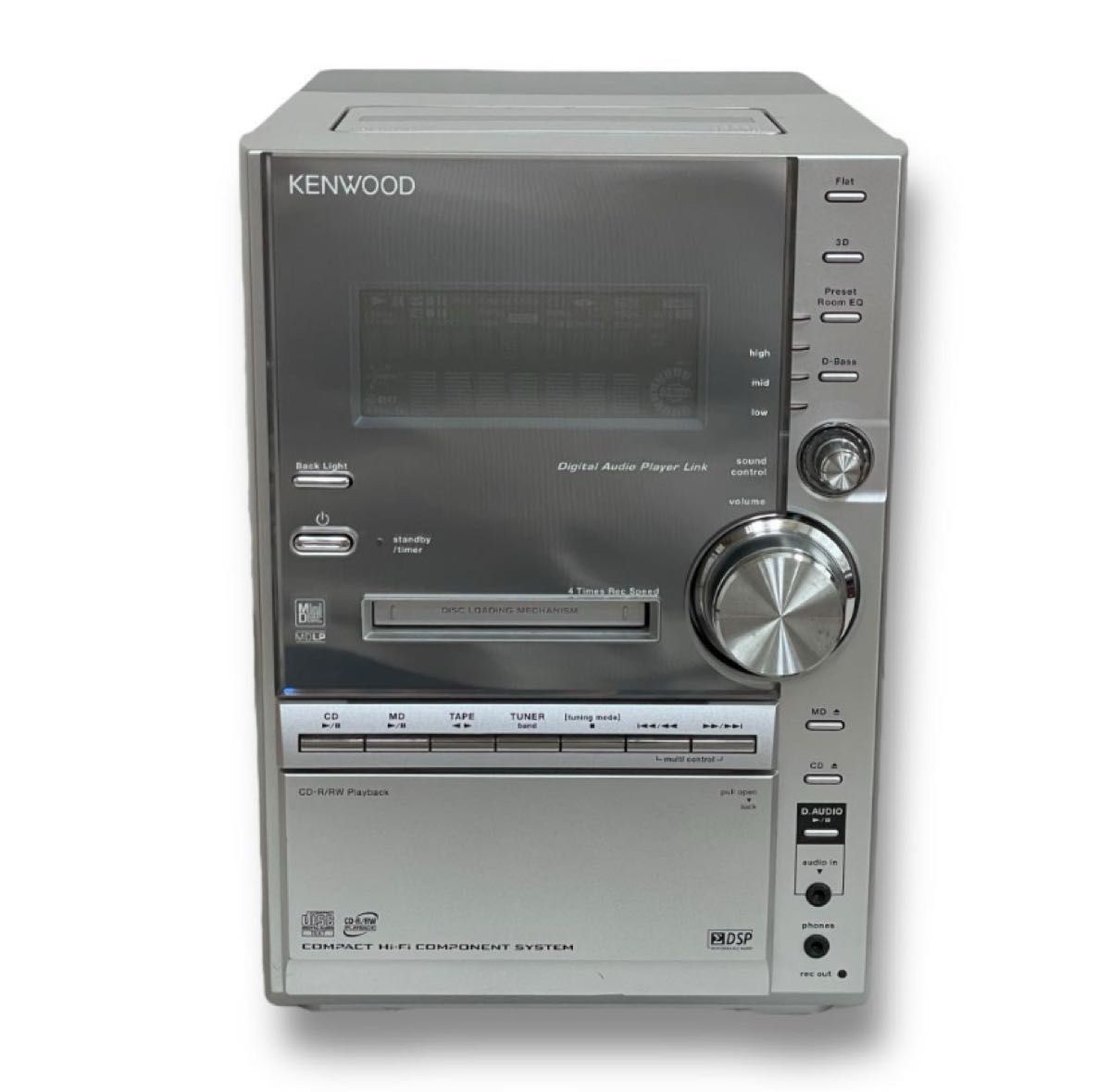 動作確認済み】ケンウッド システムコンポ SV-3MD CD/MD/カセット