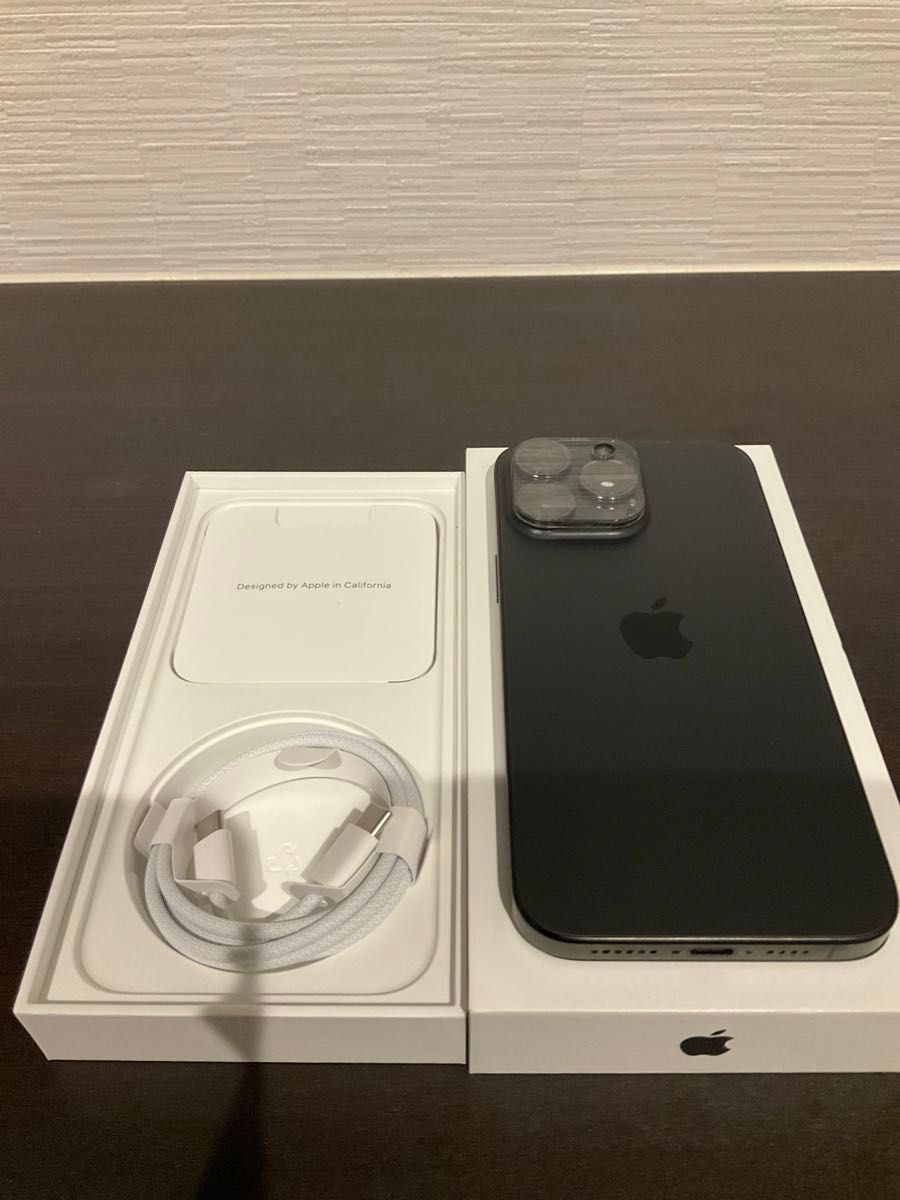 iPhone 15 Pro Max 256GB ブラックチタニウム バッテリー100%｜Yahoo