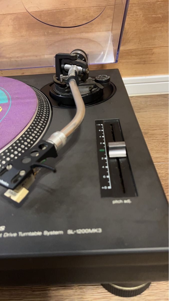 Technics SL-1200MK3 ターンテーブル レコード針 カートリッジ付き