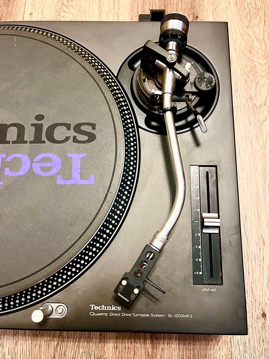 Technics SL-1200MK3 ターンテーブル SHURE M44G カートリッジ付き