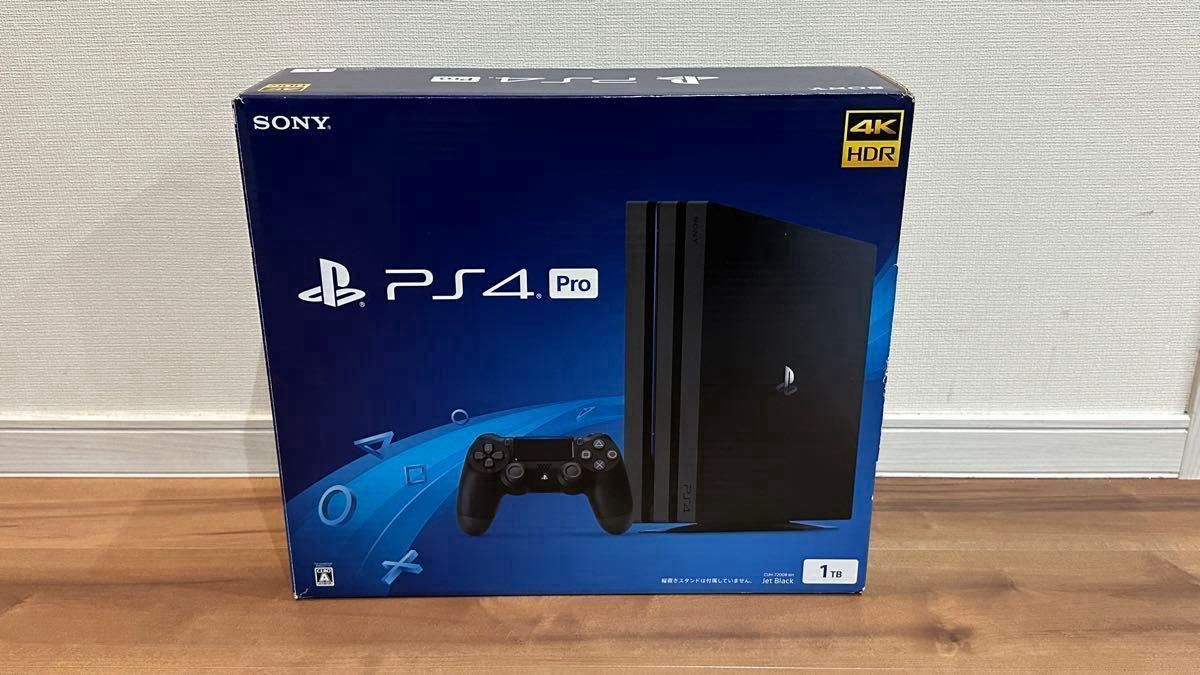 PlayStation 4 Pro 本体[箱付き] セット 1TB CUH-7200B B01初期化動作