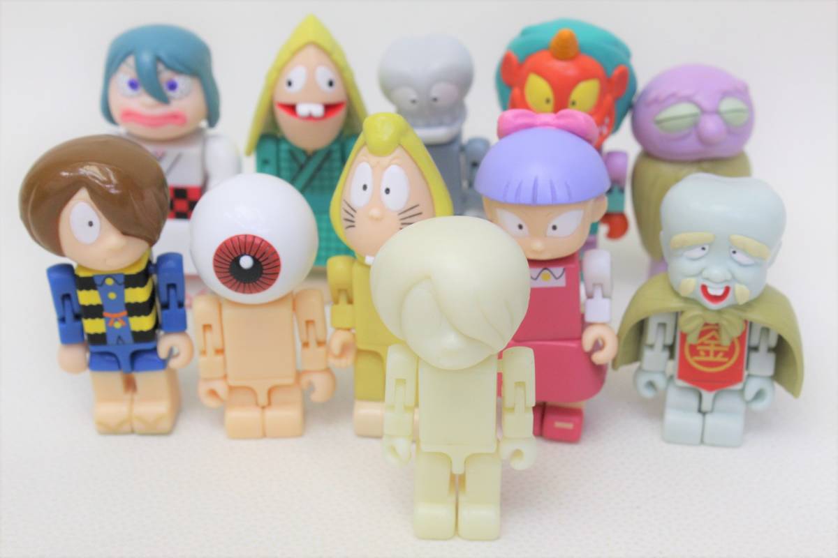 Yahoo!オークション - ON04ゲゲゲの鬼太郎11体セットTinibizタイニビッ