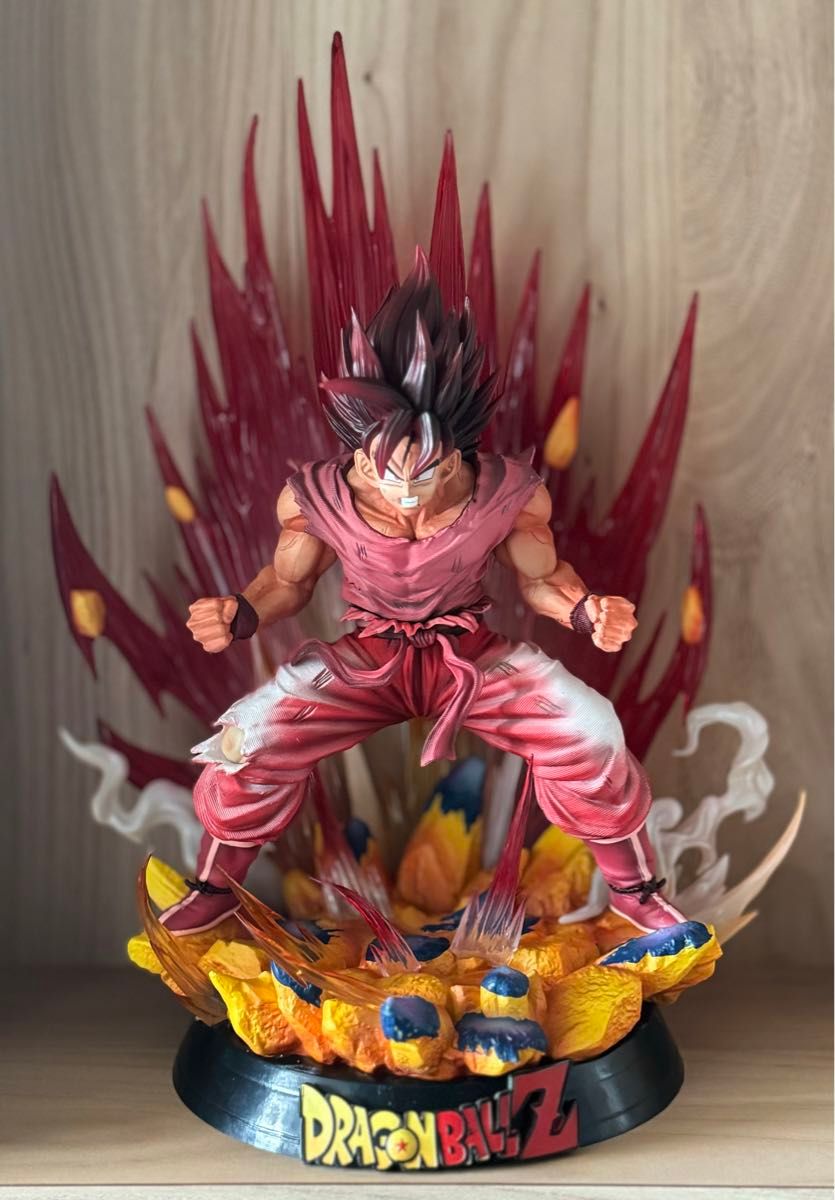 ドラゴンボール 孫悟空 10倍界王拳 フィギュア ガレージキット｜Yahoo