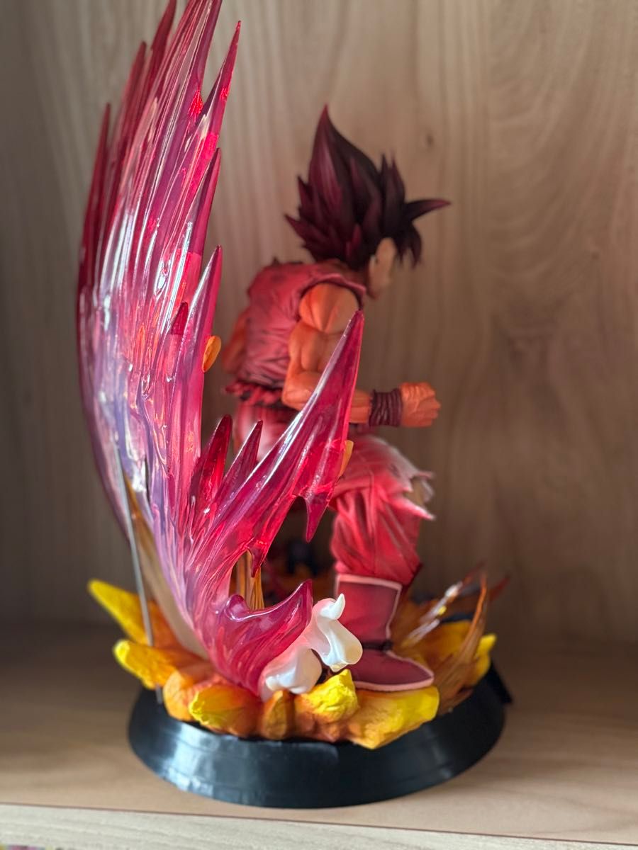 ドラゴンボール 孫悟空 10倍界王拳 フィギュア ガレージキット｜Yahoo