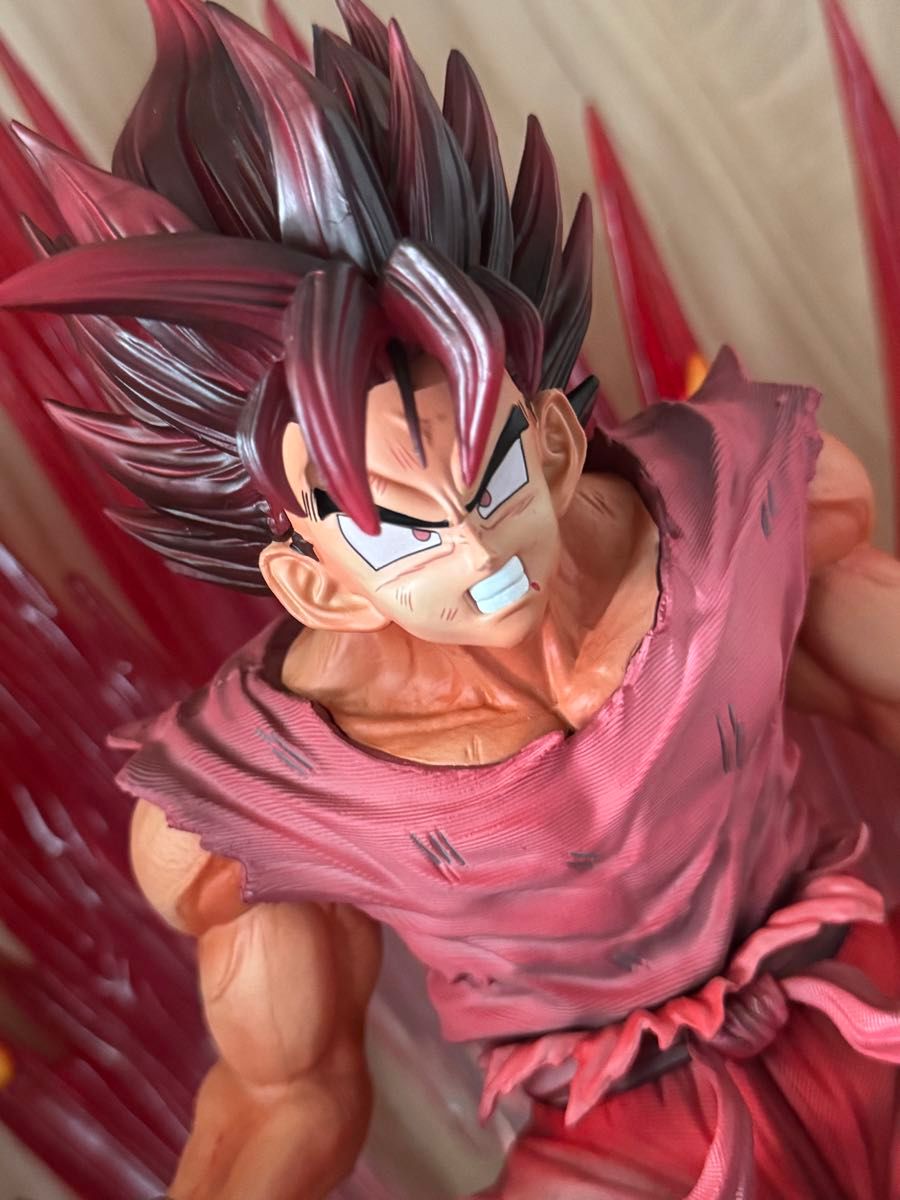 ドラゴンボール 孫悟空 10倍界王拳 フィギュア ガレージキット｜Yahoo