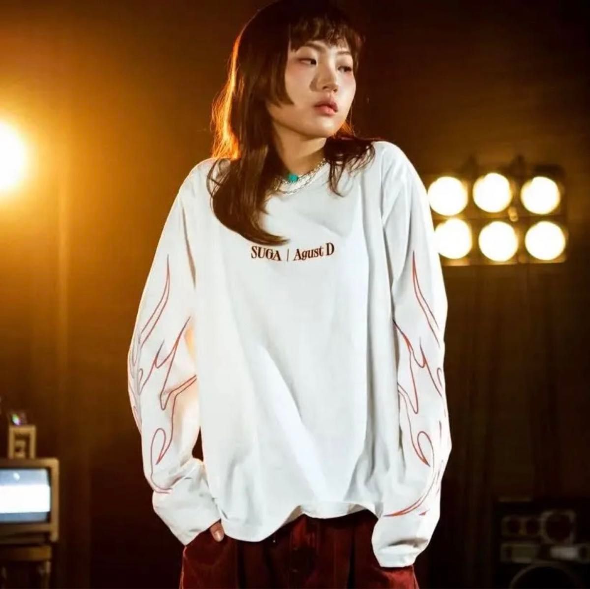 公式・新品】SUGA Agust D D-DAY ロングスリーブ Tシャツ XL BTS