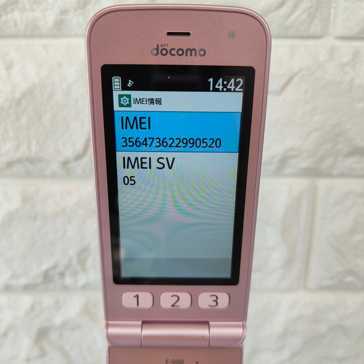 美品】ドコモ docomo らくらくホン F-01M ピンク｜Yahoo!フリマ（旧