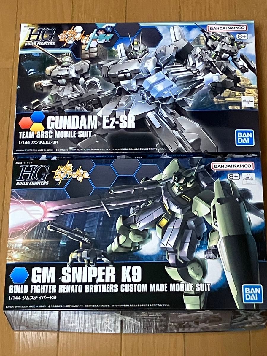 HGBF ジムスナイパーK9 ガンダムEz-SR【未組立】HG2個セット｜Yahoo