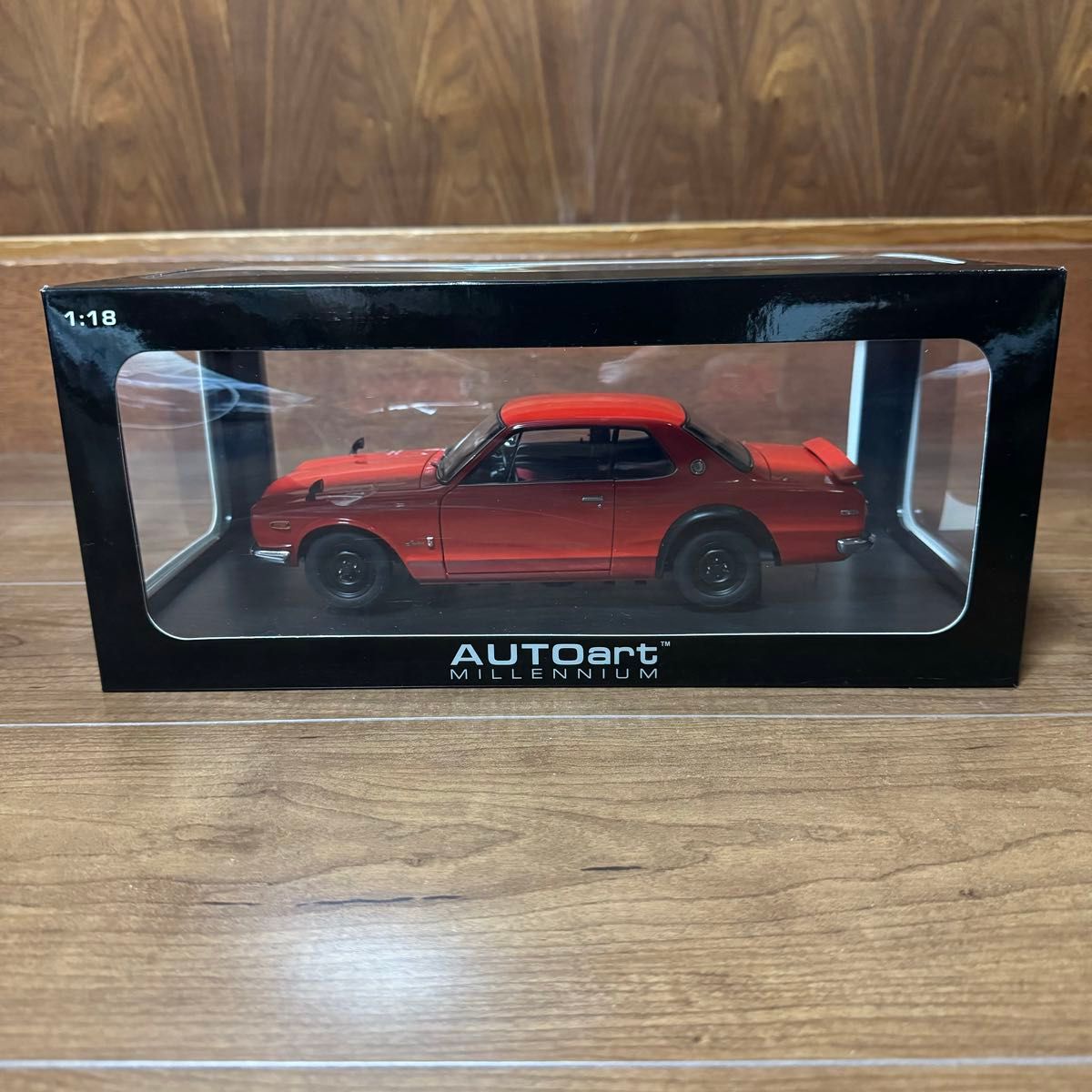 激レア未展示品 オートアート 1/18 スカイライン 2000 GT-R 赤｜Yahoo