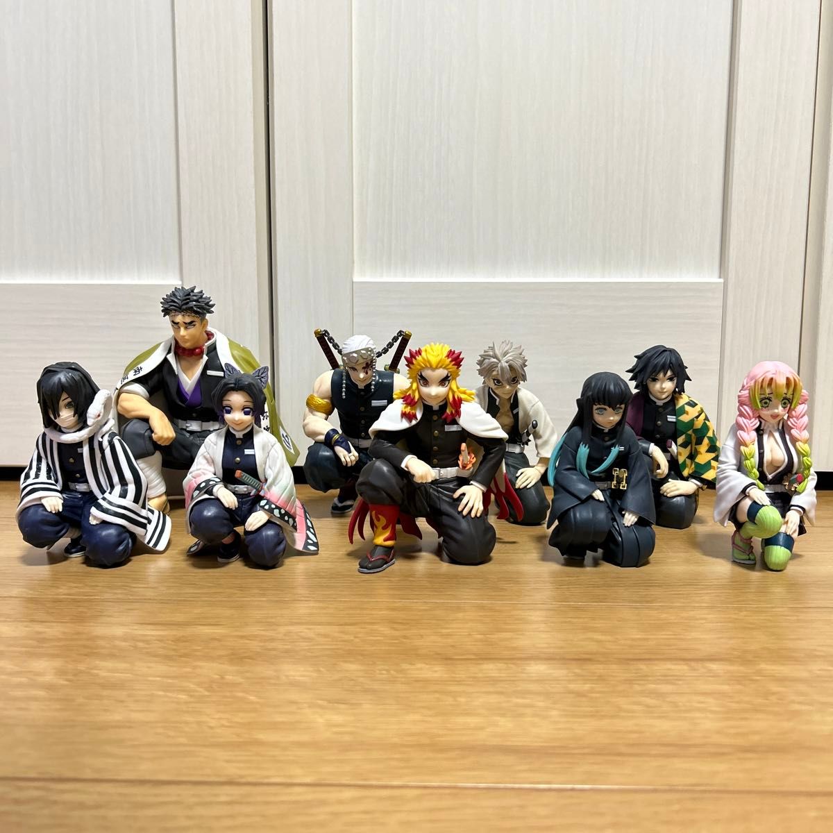 鬼滅の刃 ちょこのせ プレミアムフィギュア -柱合会議- 9体セット