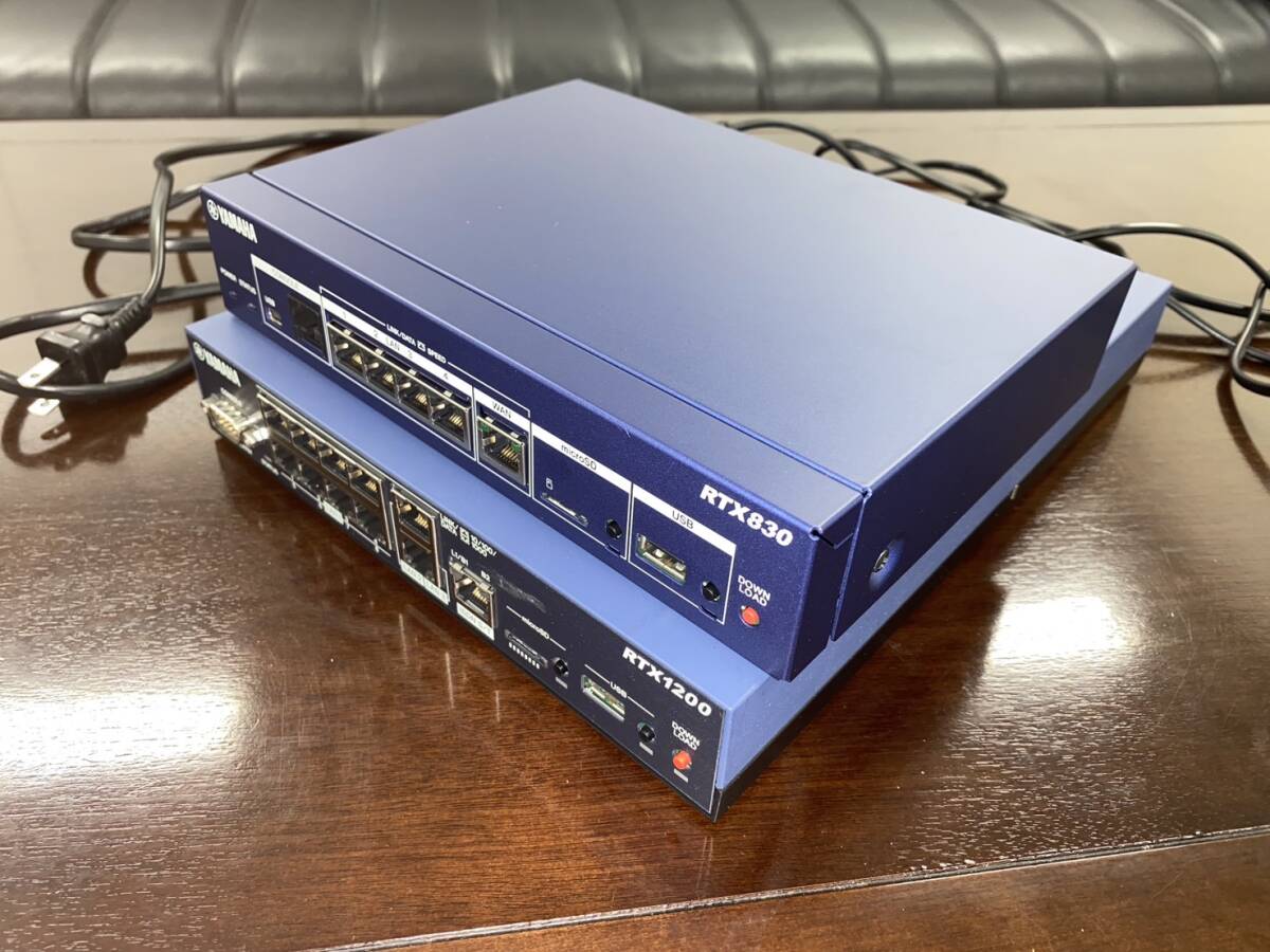 Yahoo!オークション - 中古品ギガアクセスVPNルーターYAMAHA RTX830 初