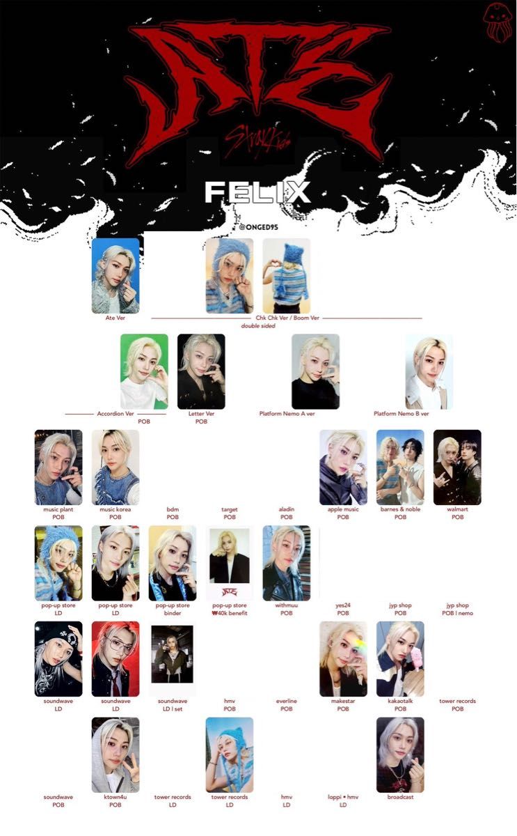 straykids ATE 封入 特典 ラキドロ トレカ｜Yahoo!フリマ（旧PayPay