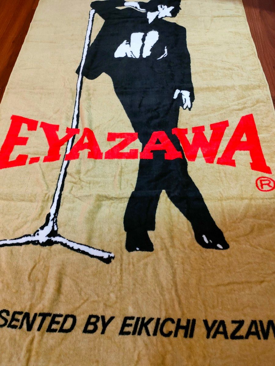 新品未使用 矢沢永吉 スペシャルビーチタオル シルエット SBT マイク