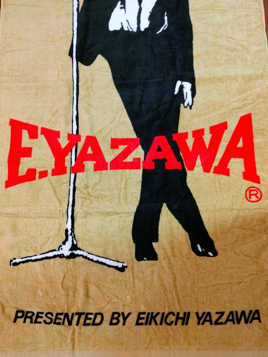 新品未使用 矢沢永吉 スペシャルビーチタオル シルエット SBT マイク