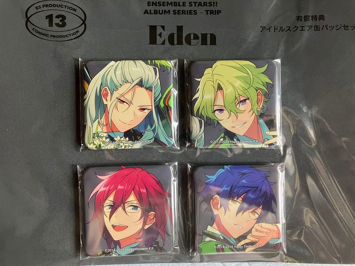 あんスタ TRIP 特典 スクエア 缶バッジ 巴日和 40個 日和 あんスタ