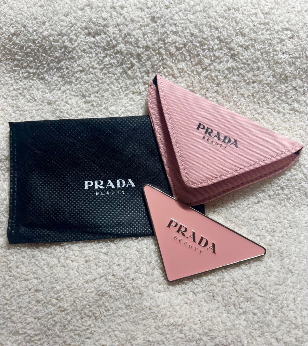 PRADA Beauty プラダビューティー ノベルティ ミラー｜Yahoo!フリマ