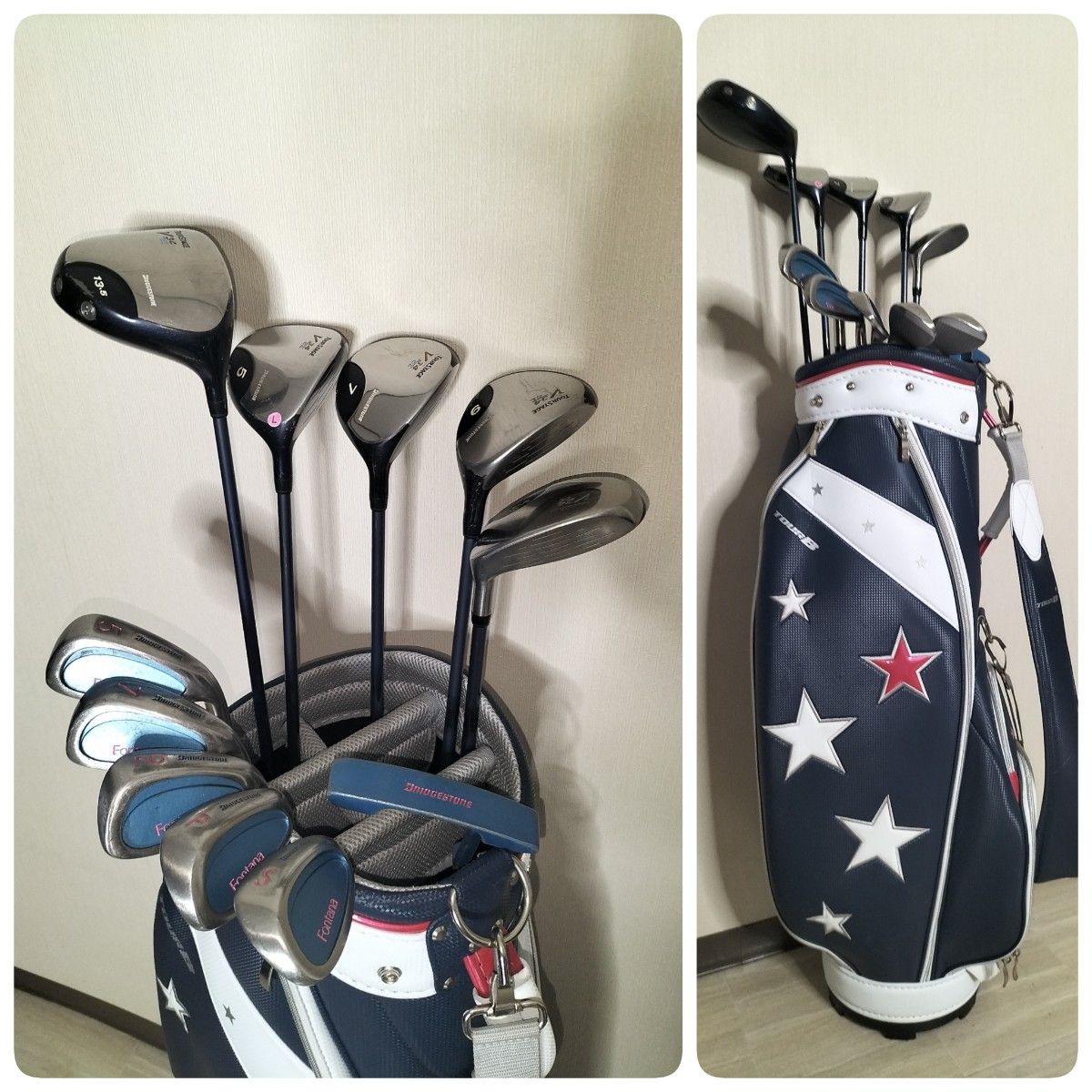 初心者】 ブリヂストンTOUR STAGE レディースゴルフクラブセット