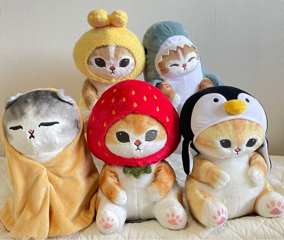 mofusand BIG ぬいぐるみ まとめ売り うさぎにゃん サメにゃん