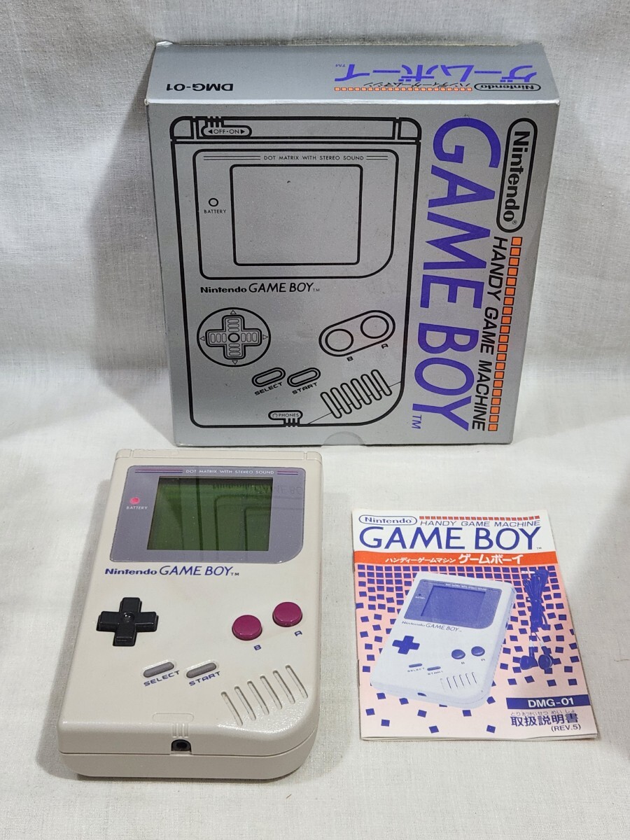 Yahoo!オークション - ゲームボーイ本体 動作確認済み 初代 箱付き 箱