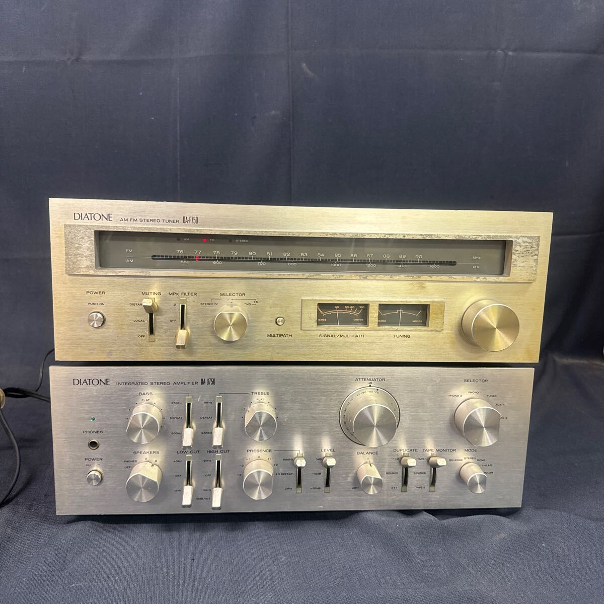 DIATONE AM⁄FMステレオチューナー DA-F750 -sold⁄ご成約済- tuner