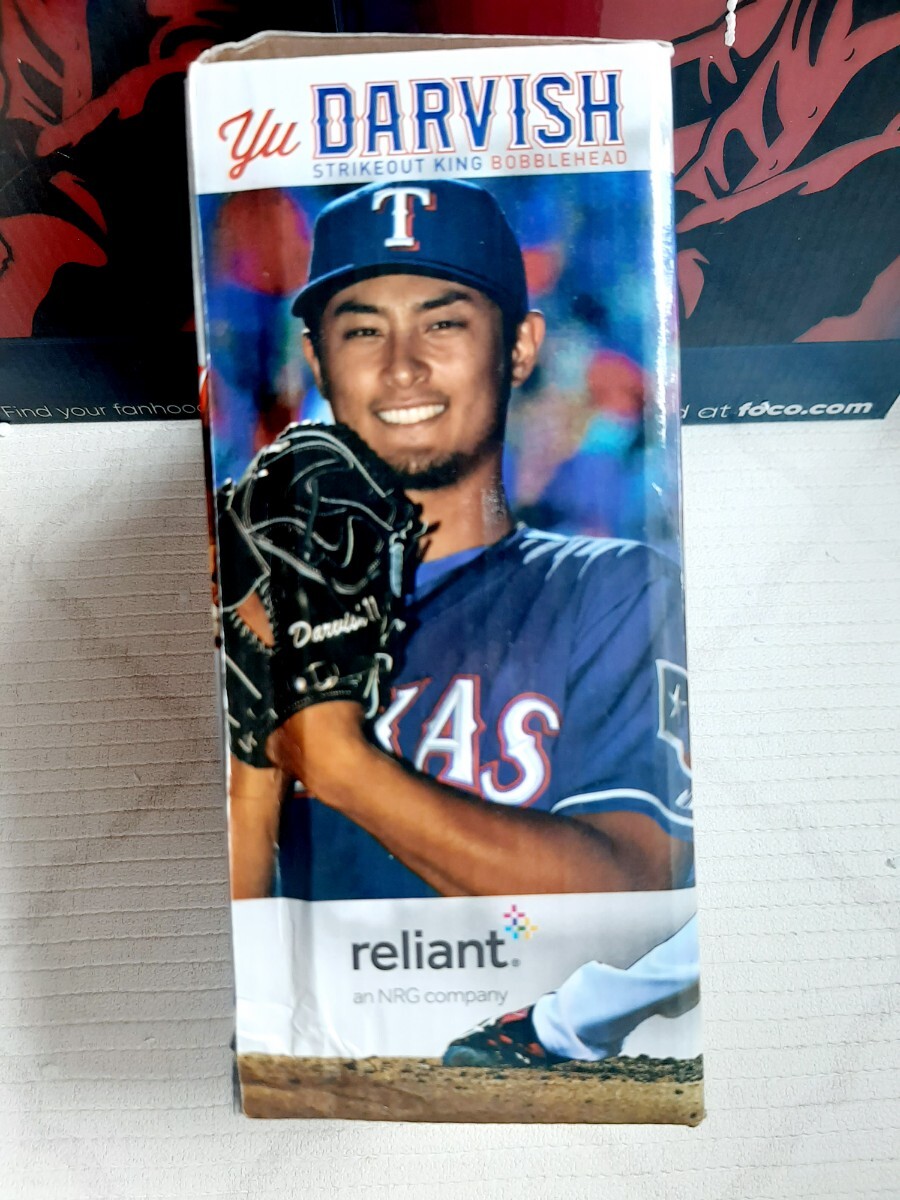 ダルビッシュ有 奪三振王記念球場配布 ボブルヘッド Darvish 2014