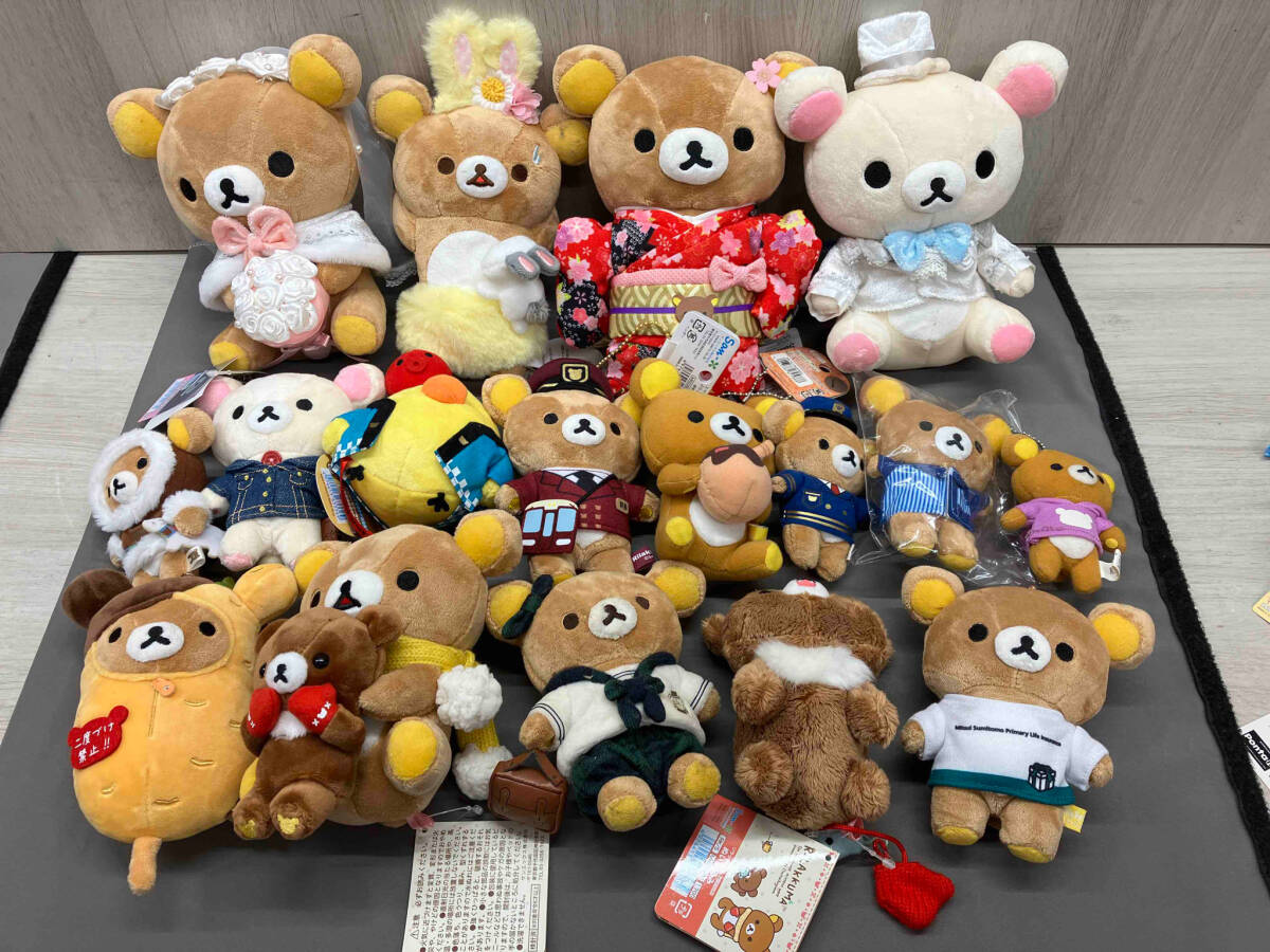 Yahoo!オークション - リラックマ ぬいぐるみ 大量まとめ
