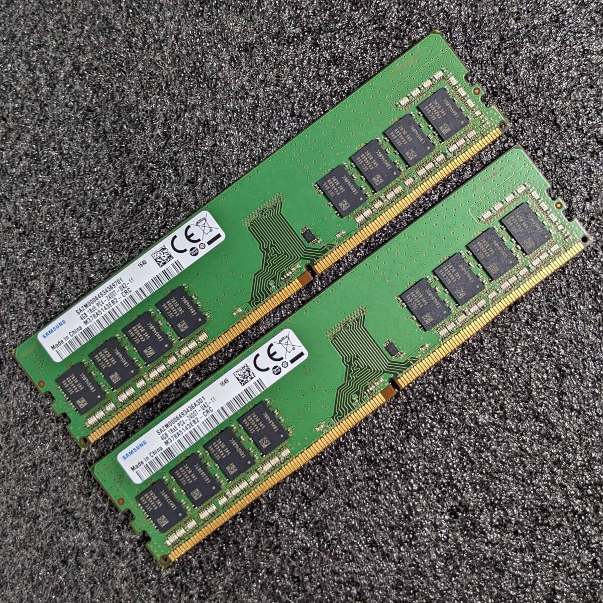 DDR4メモリ 8GB(4GB2枚組) SAMSUNG M378A5143EB2-CRC [DDR4-2400 PC4